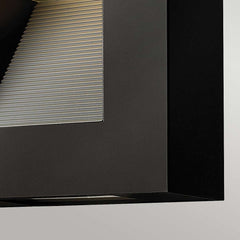 Luna Small Wall Light - Satin Black - Satin Black/Titanium E14 IP44