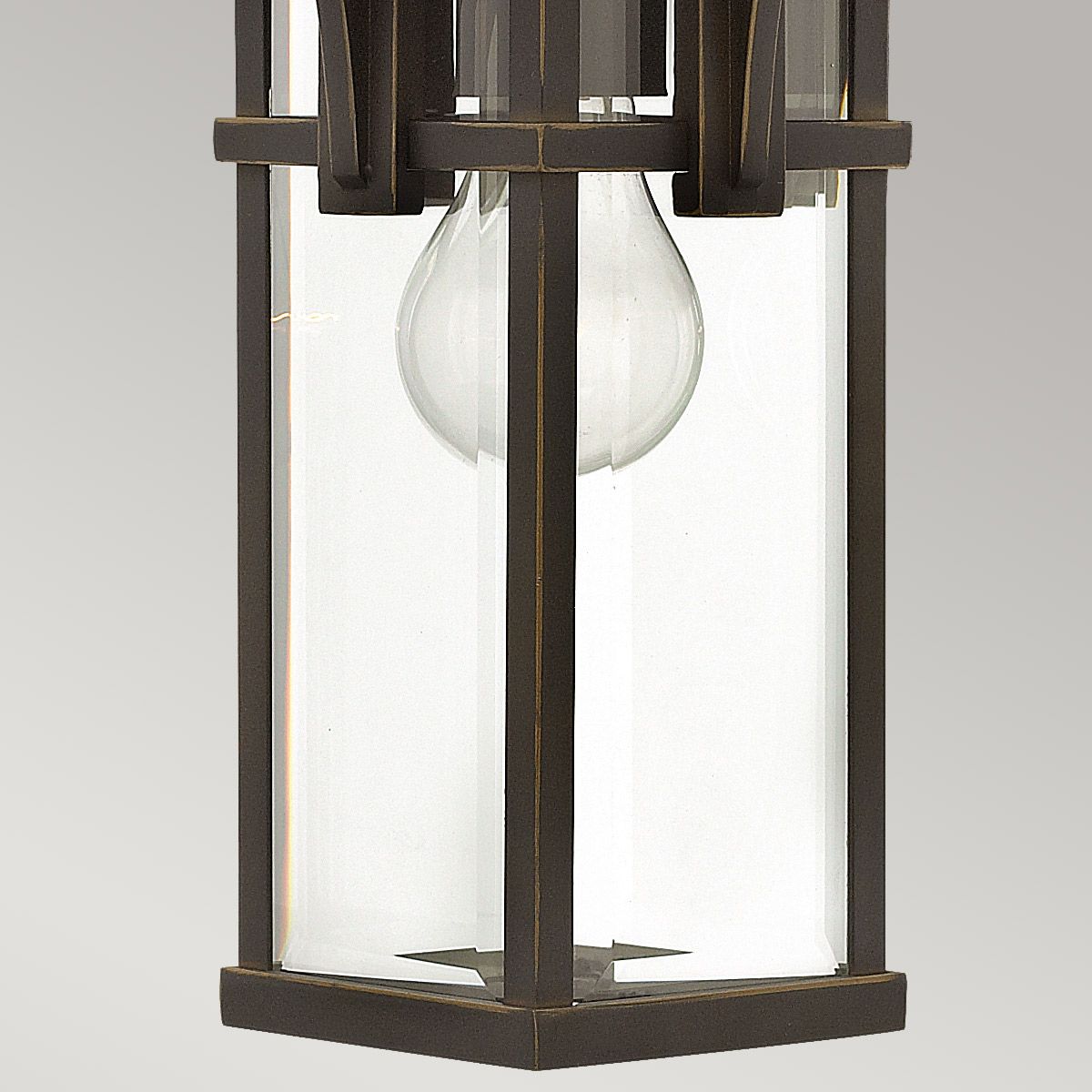 Manhattan 1 Light Chain Lantern - Oil Rubbed Bronze IP23 E27