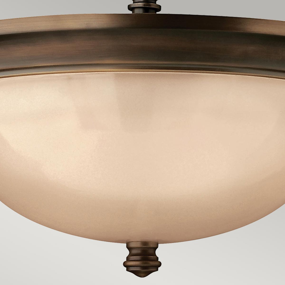 Mayflower 3 Light Semi-Flush - Olde Bronze E27
