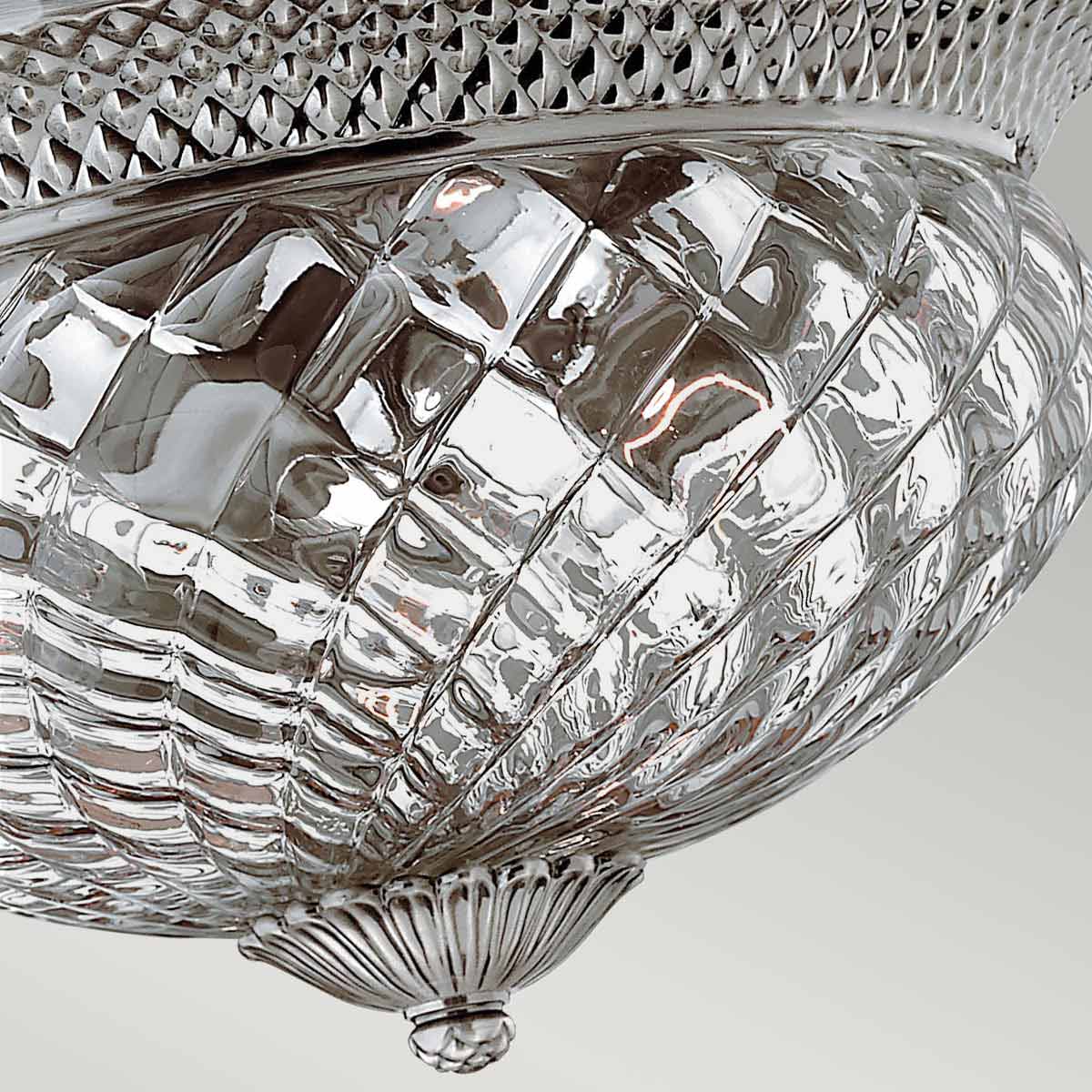 Plantation 2/3Lt Light Flush - Various Finishes E27