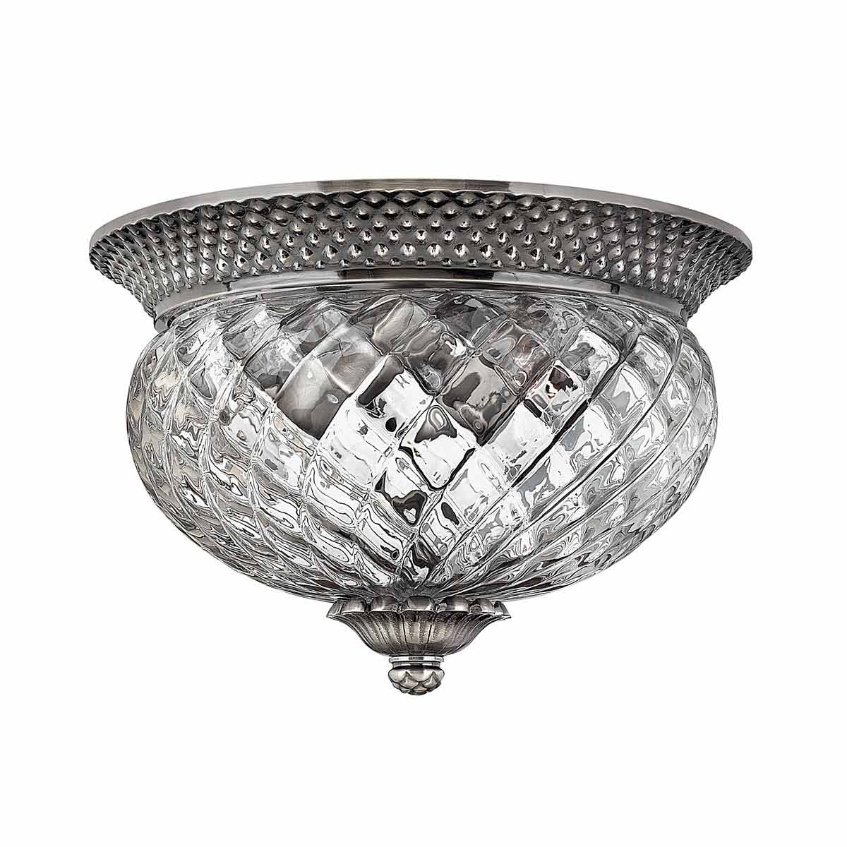 Plantation 2/3Lt Light Flush - Various Finishes E27