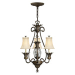 Plantation 4/7Lt Multi-Arm Pendant - Antique Nickel/Pearl Bronze
