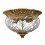 Plantation 2/3Lt Light Flush - Various Finishes E27