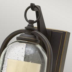 Quincy Small Wall Lantern - Oil Rubbed Bronze Finish