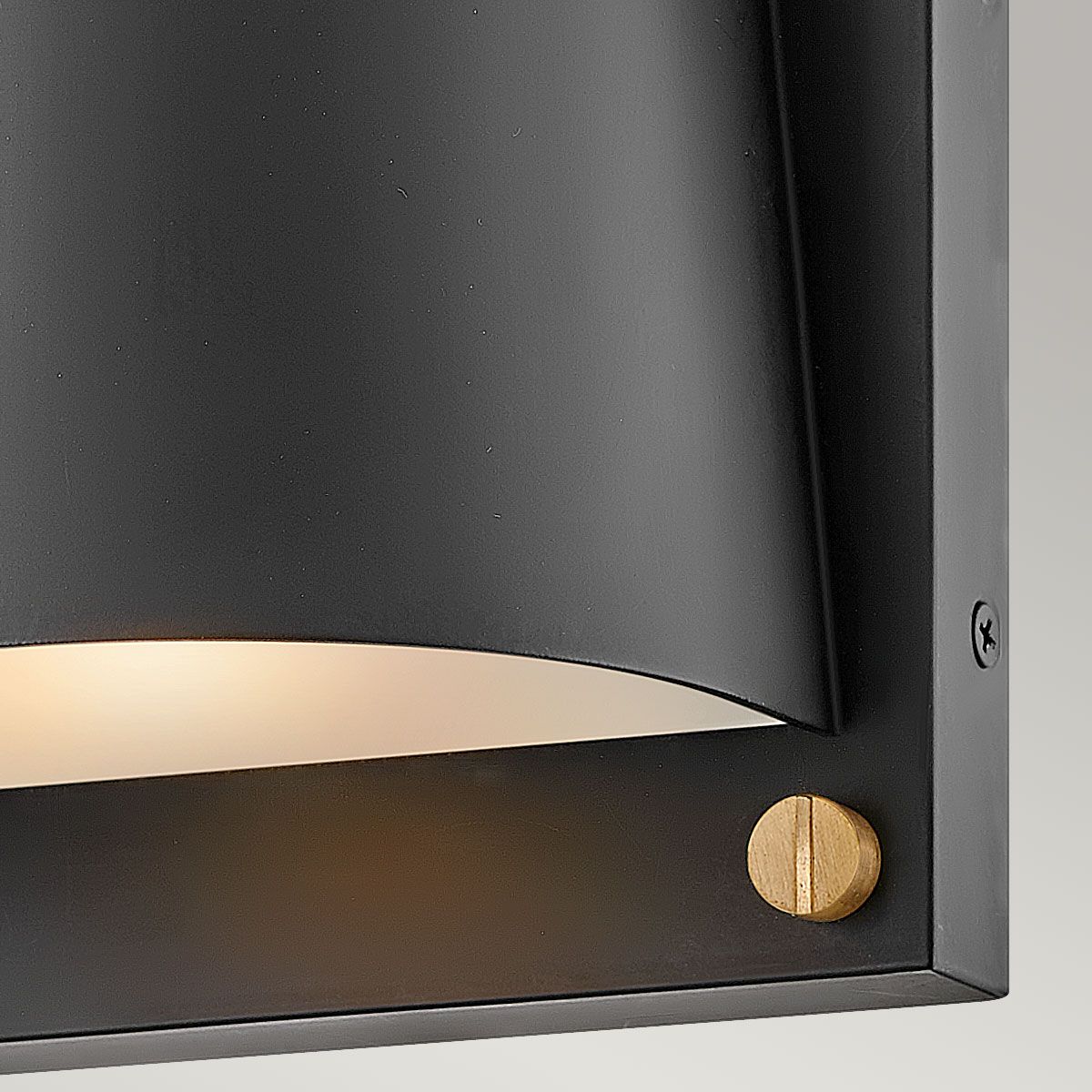 Scout 1lt Small Wall Light - Black GU10 IP44
