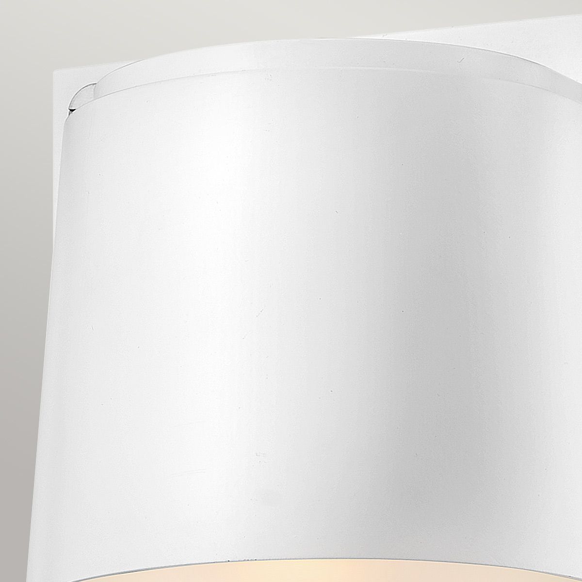 Scout 1lt Small Wall Light - Painted Heritage Brass/ Satin White
