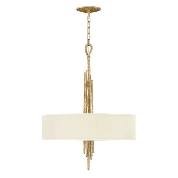 Spyre 6 Light Chandelier – Champagne Gold/Metallic Matte Bronze