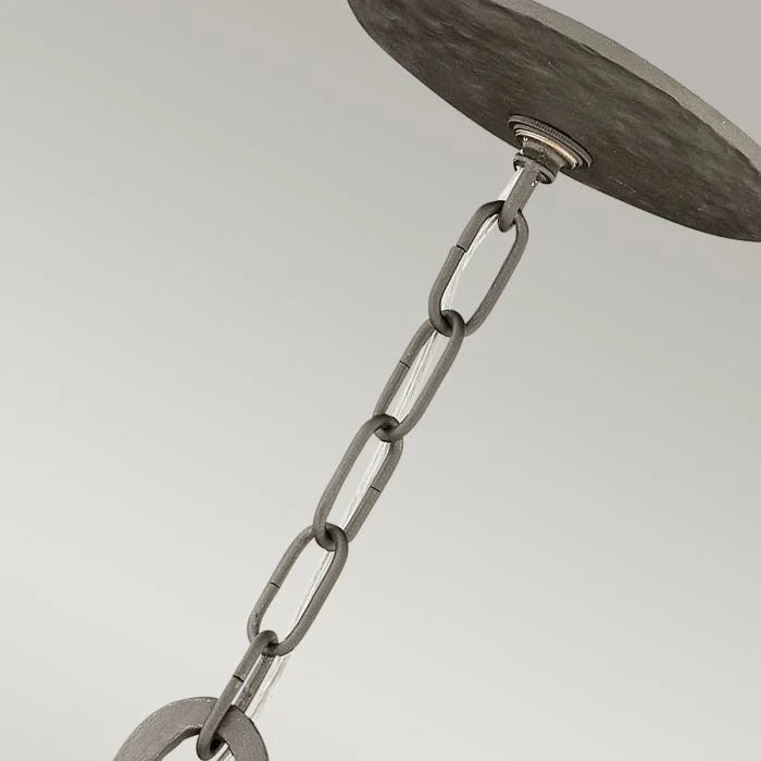 Spyre 6 Light Chandelier – Champagne Gold/Metallic Matte Bronze