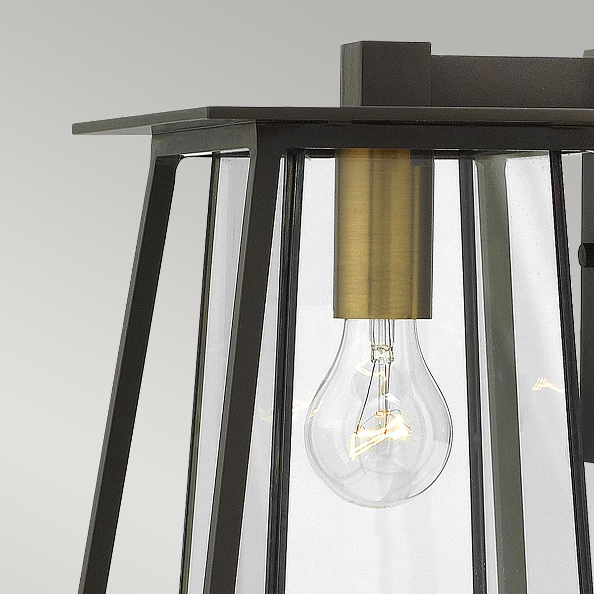 Walker 2Lt Large Outdoor Wall Lantern - Buckeye Bronze