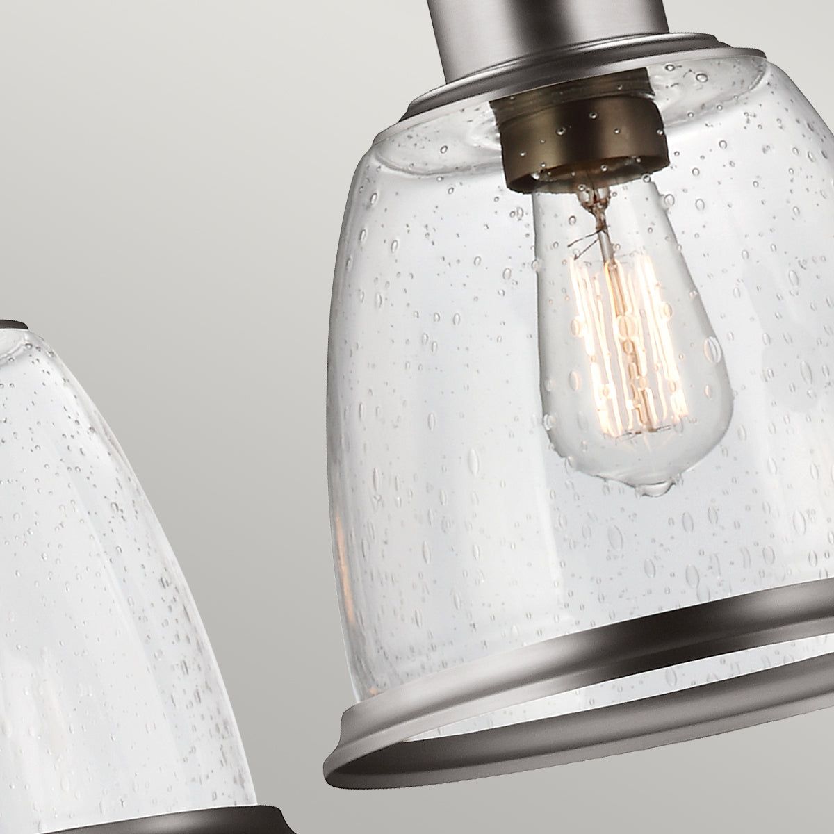 Hobson 3Lt Island Ceiling Light - Satin Nickel Finish