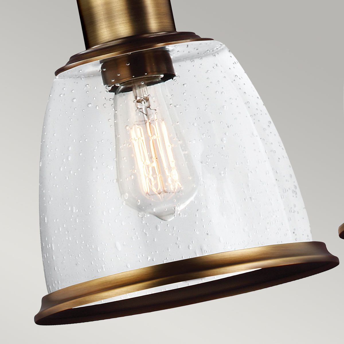 Hobson 3Lt Island Ceiling Light - Aged Brass Finish