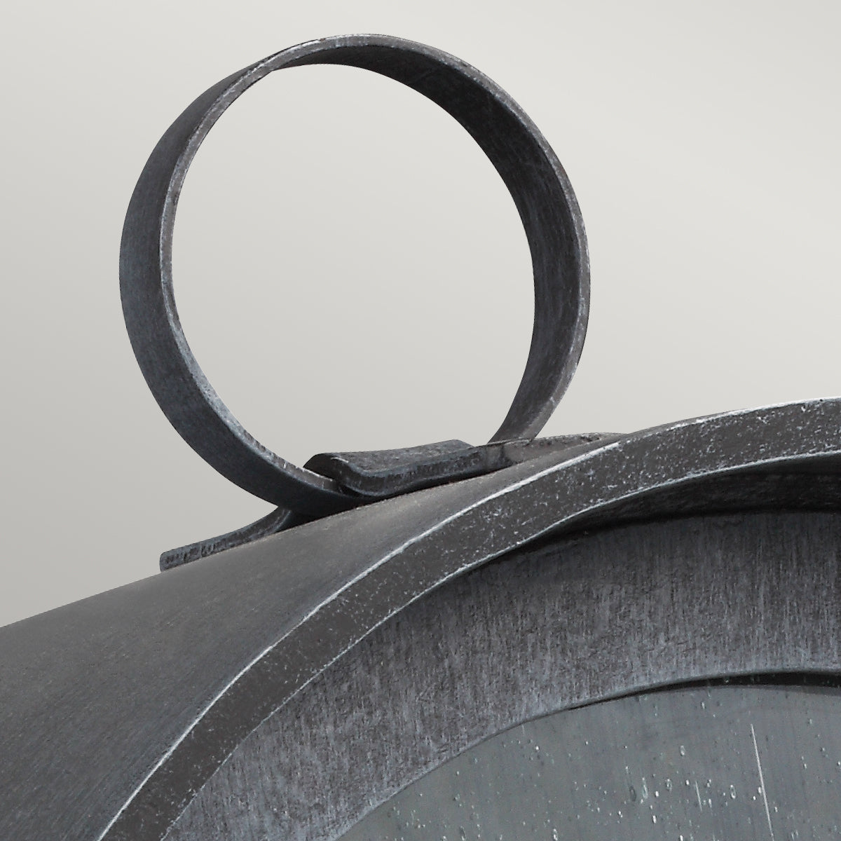 Hodges Small Wall Lantern - Ash Black Finish
