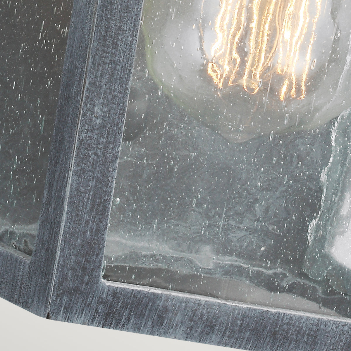 Hodges Small Wall Lantern - Ash Black Finish