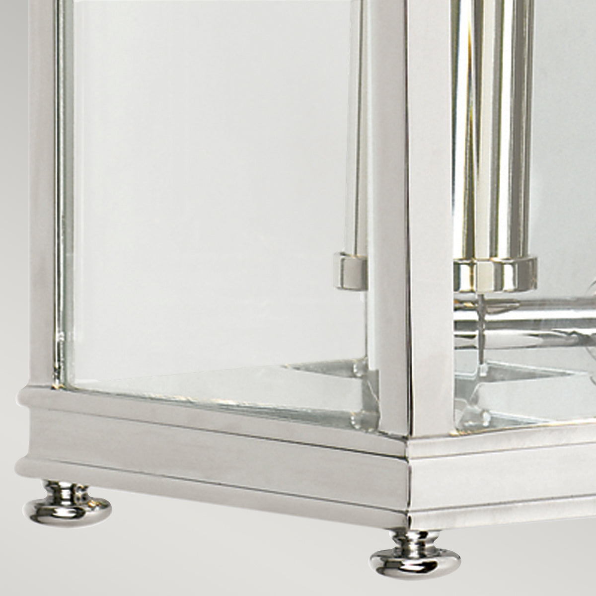 Holborn Small Half Lantern – Polished Chrome Finish
