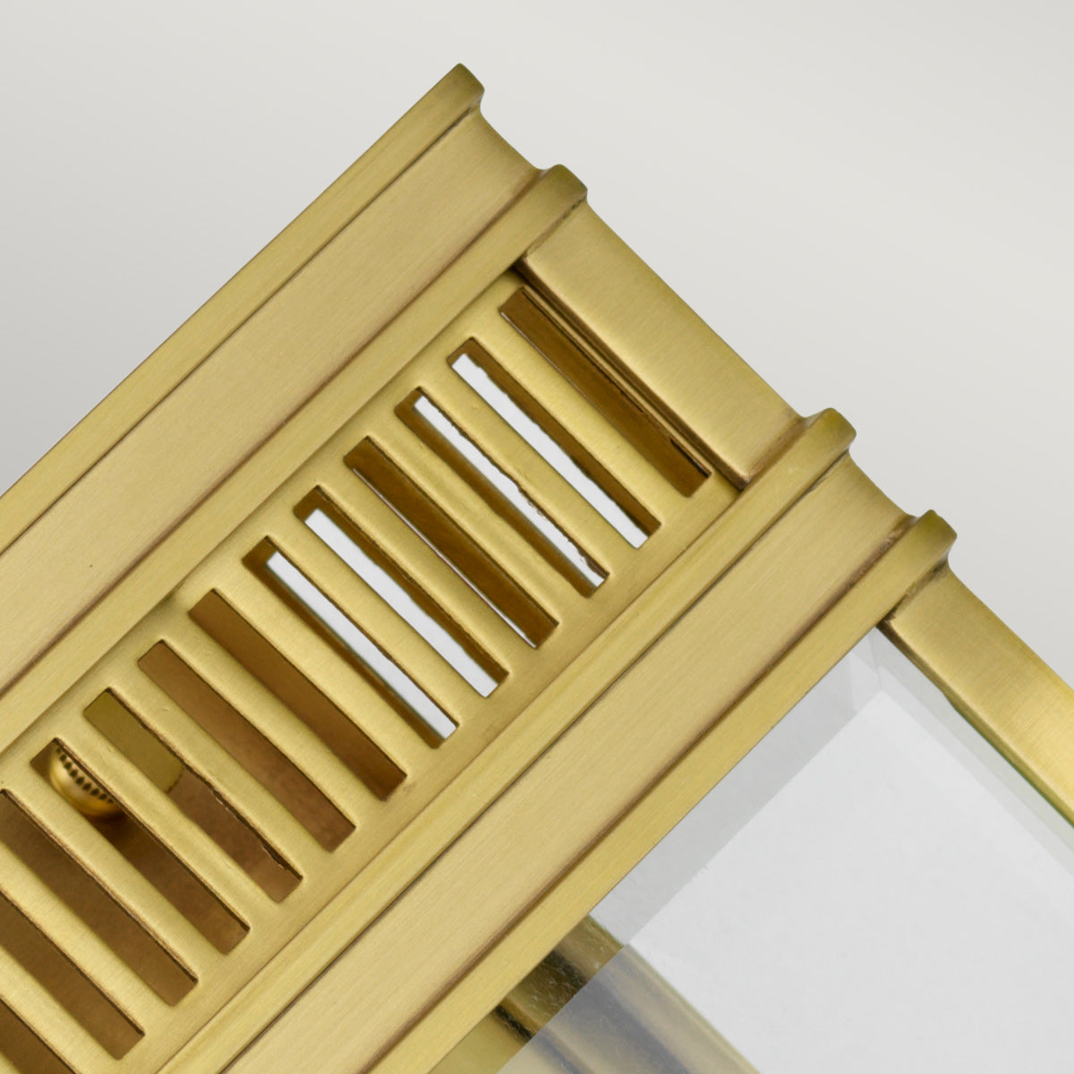 Holborn Small Half Lantern – Brushed Brass Finish