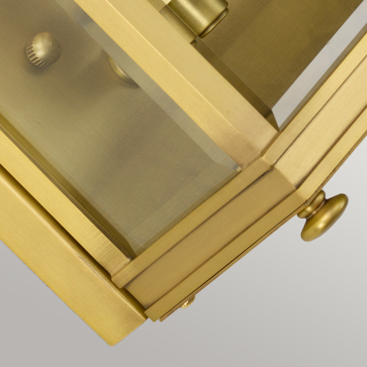 Holborn Large Half Lantern – Brushed Brass Finish