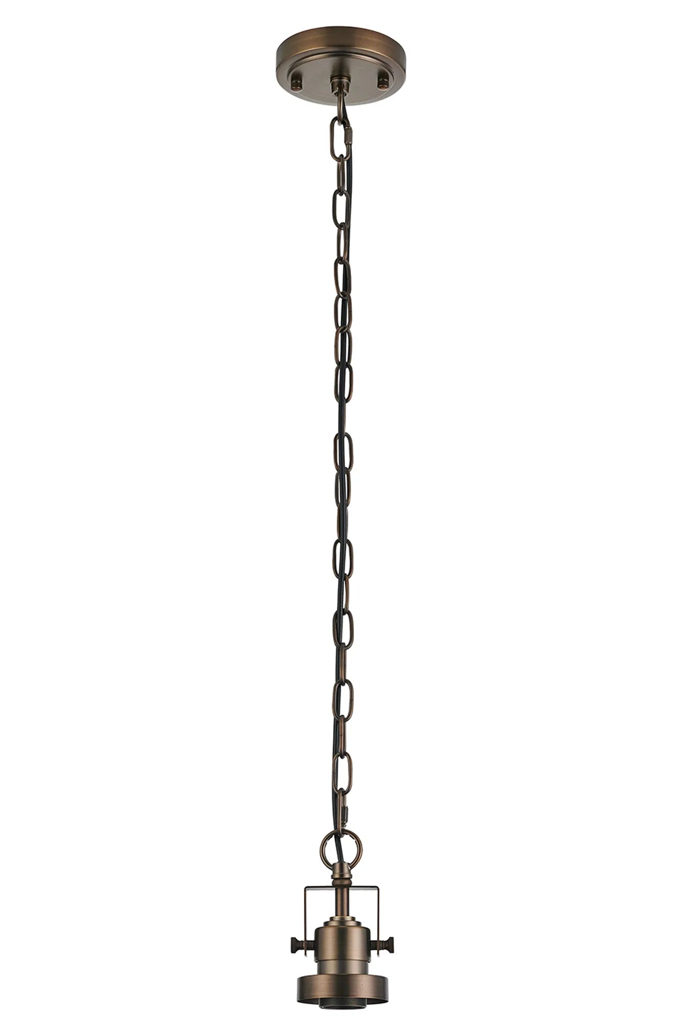 Herning 12cm Single Pendant ( Frame Only) Adjustable Suspension Kit- Various Colours