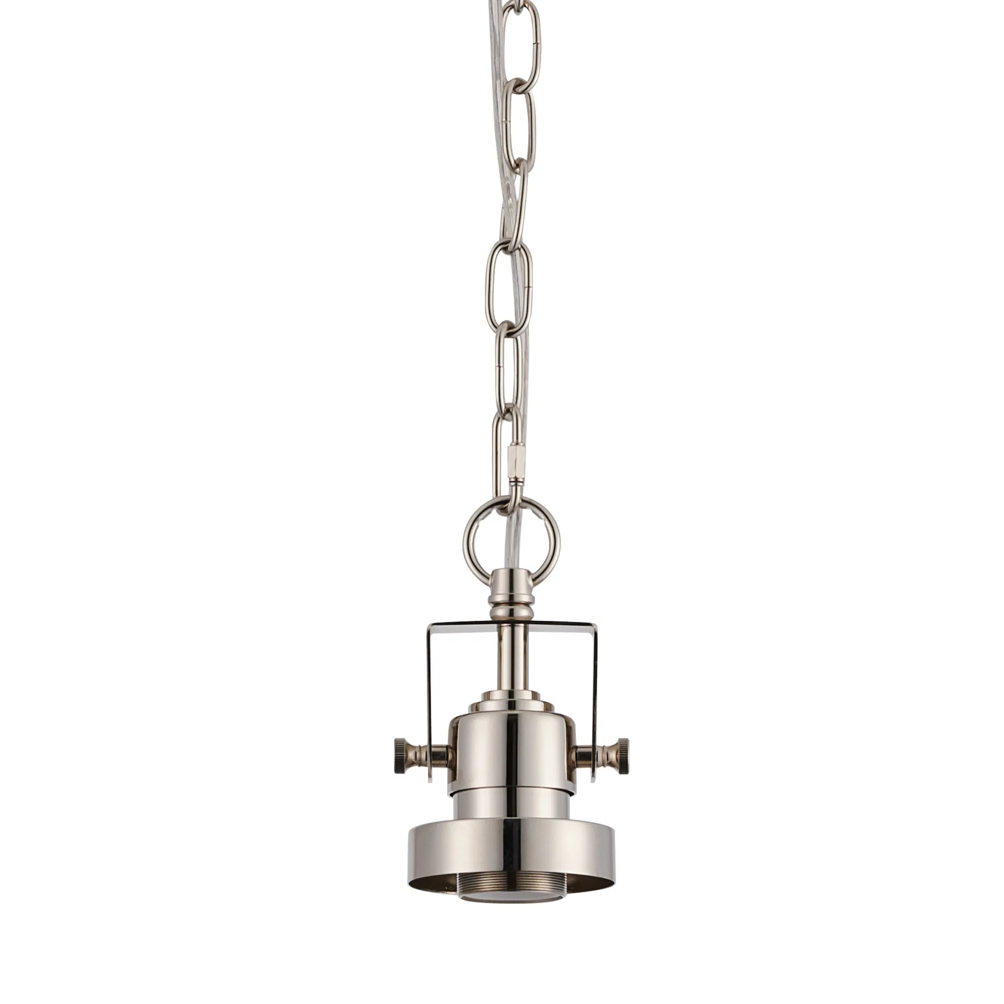 Herning 12cm Single Pendant ( Frame Only) Adjustable Suspension Kit- Various Colours