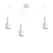 HOLLY 1/3Lt - White/Black Finish - Cusack Lighting
