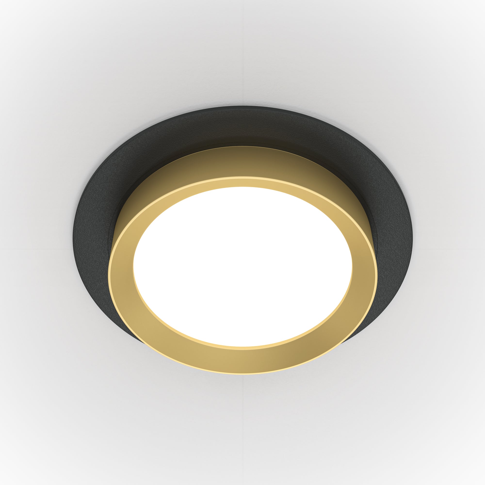 Hoop Reccesed Black/Gold/White - Finish