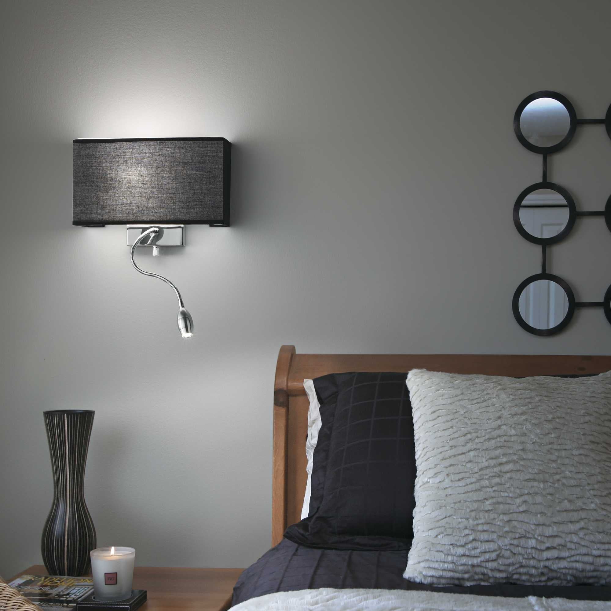 Hotel Reading Light - Various Finish - Cusack Lighting