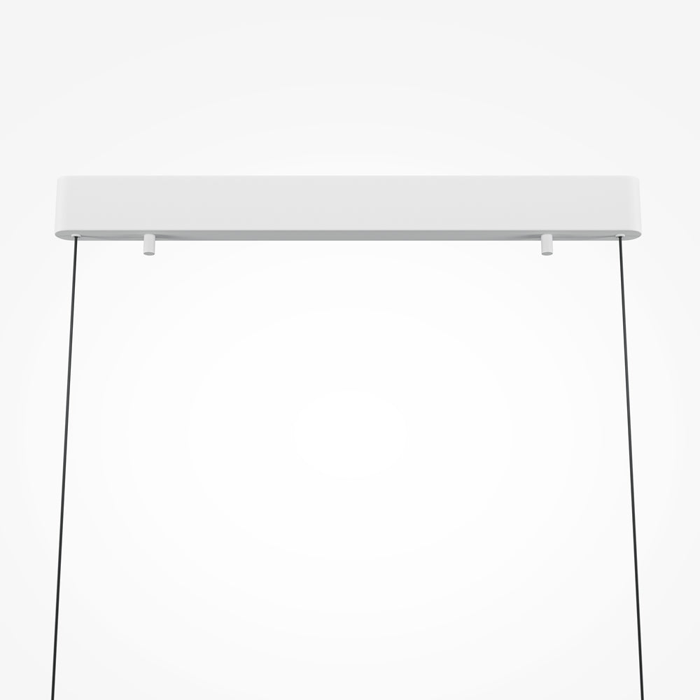 Motion LED Linear Pendant - White/Black
