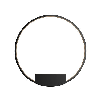 Rim Small/Medium/Large Indoor LED Wall Light - Black Finish