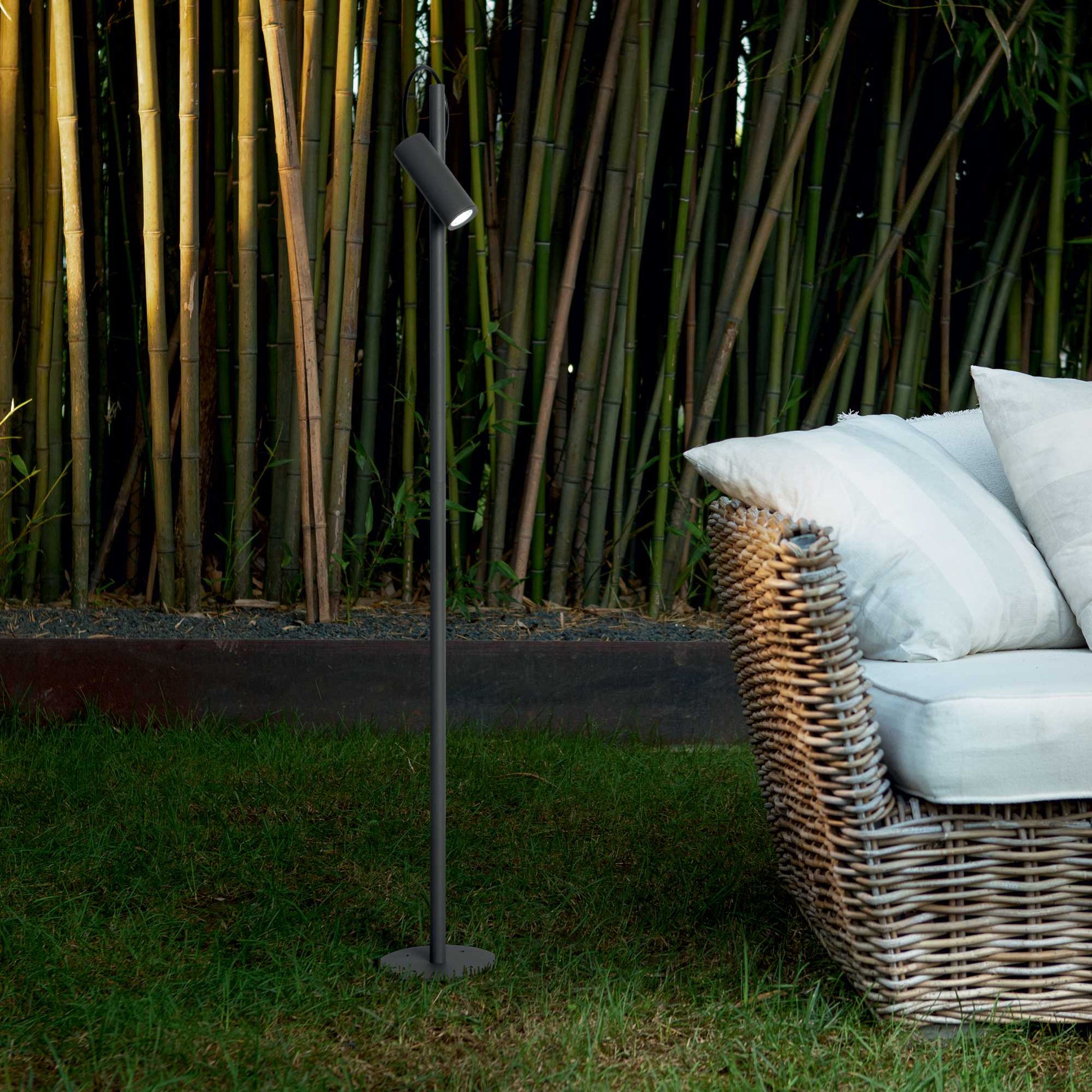 Hub Floor Lamp Medium/Large - Anthracite Finish - Cusack Lighting
