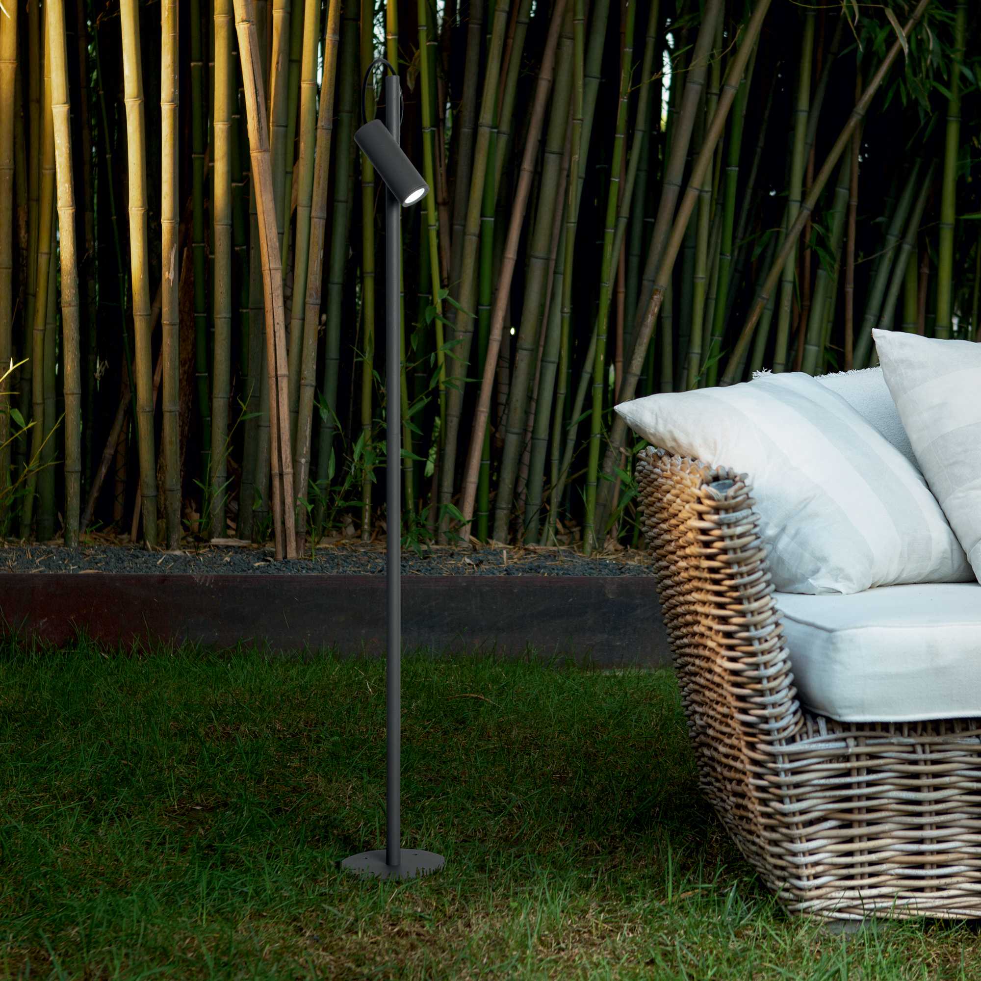 Hub Floor Lamp Medium/Large - Anthracite Finish - Cusack Lighting