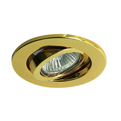 Hudson 10.4cm GU10 Adjustable Downlight White (Lamp Not Included), Cut Out: 84mm