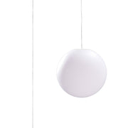 Huevo 35cm/40cm  Ball Pendant E27 Small Outdoor IP44, Opal White