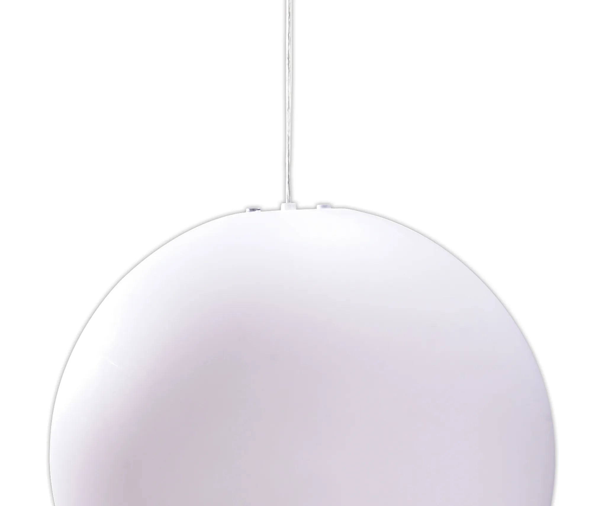 Huevo 35cm/40cm  Ball Pendant E27 Small Outdoor IP44, Opal White