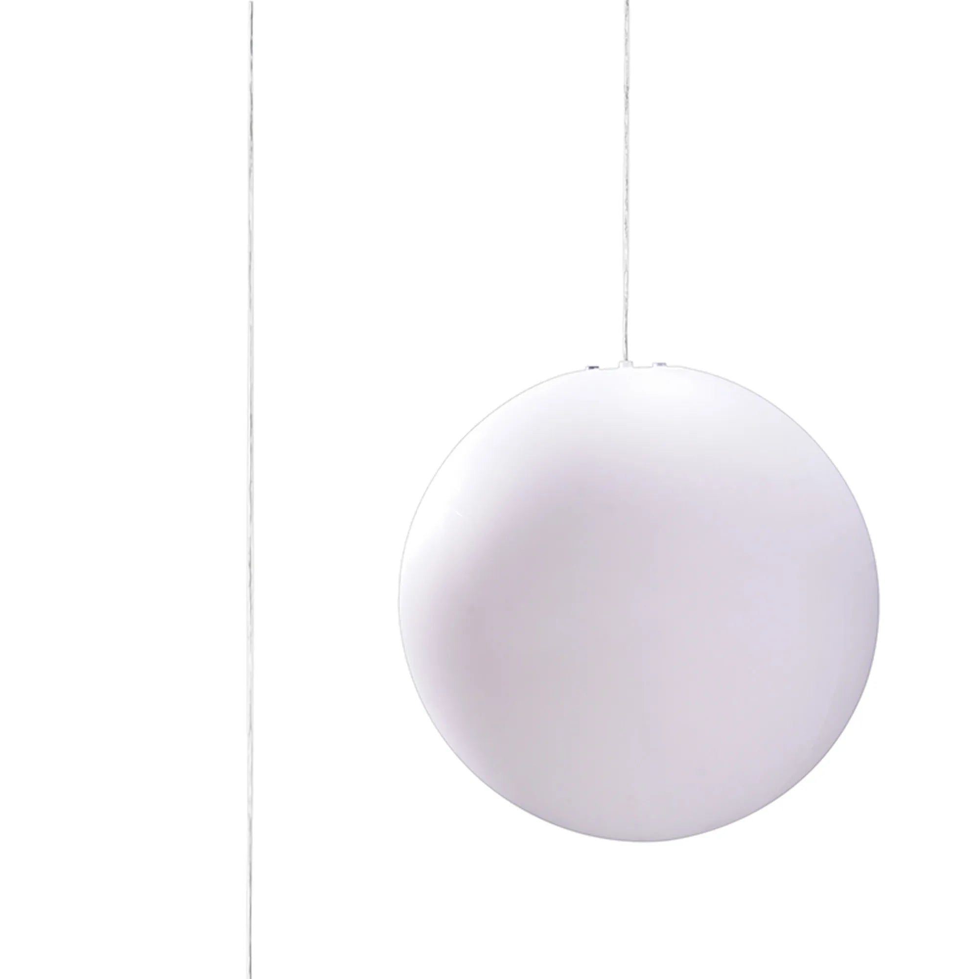 Huevo 35cm/40cm  Ball Pendant E27 Small Outdoor IP44, Opal White