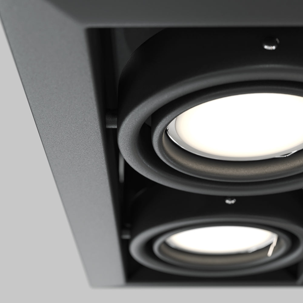 Metal Modern GU10 Recessed Downlight- Black/ White Finishes