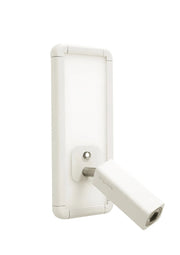 Ibiza 2Lt Reading Light - White/Nickel