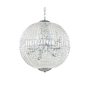 Luxor 6/12Lt Crystal Pendant Light
