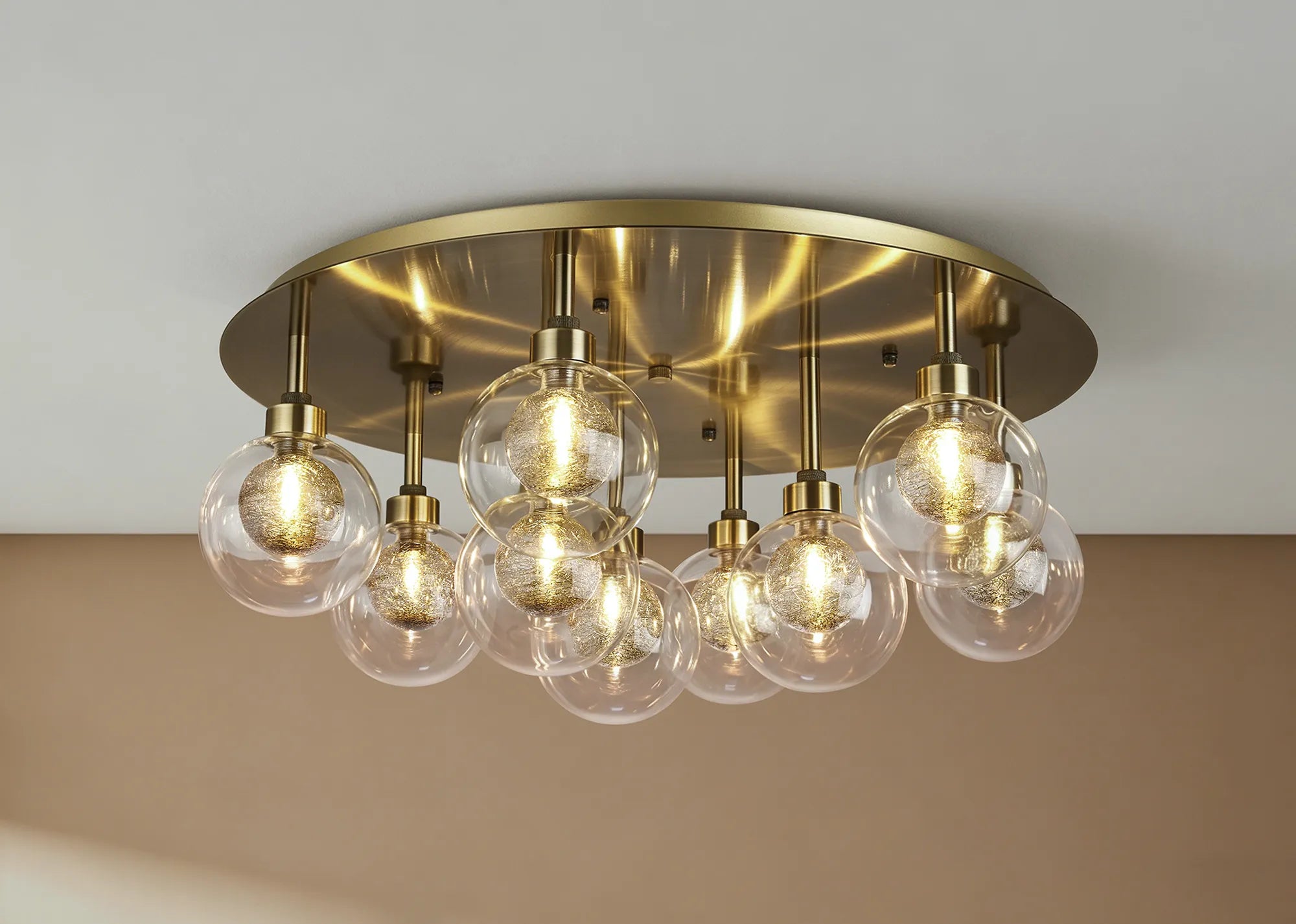 Cassis Round Flush Light- Various Finishes