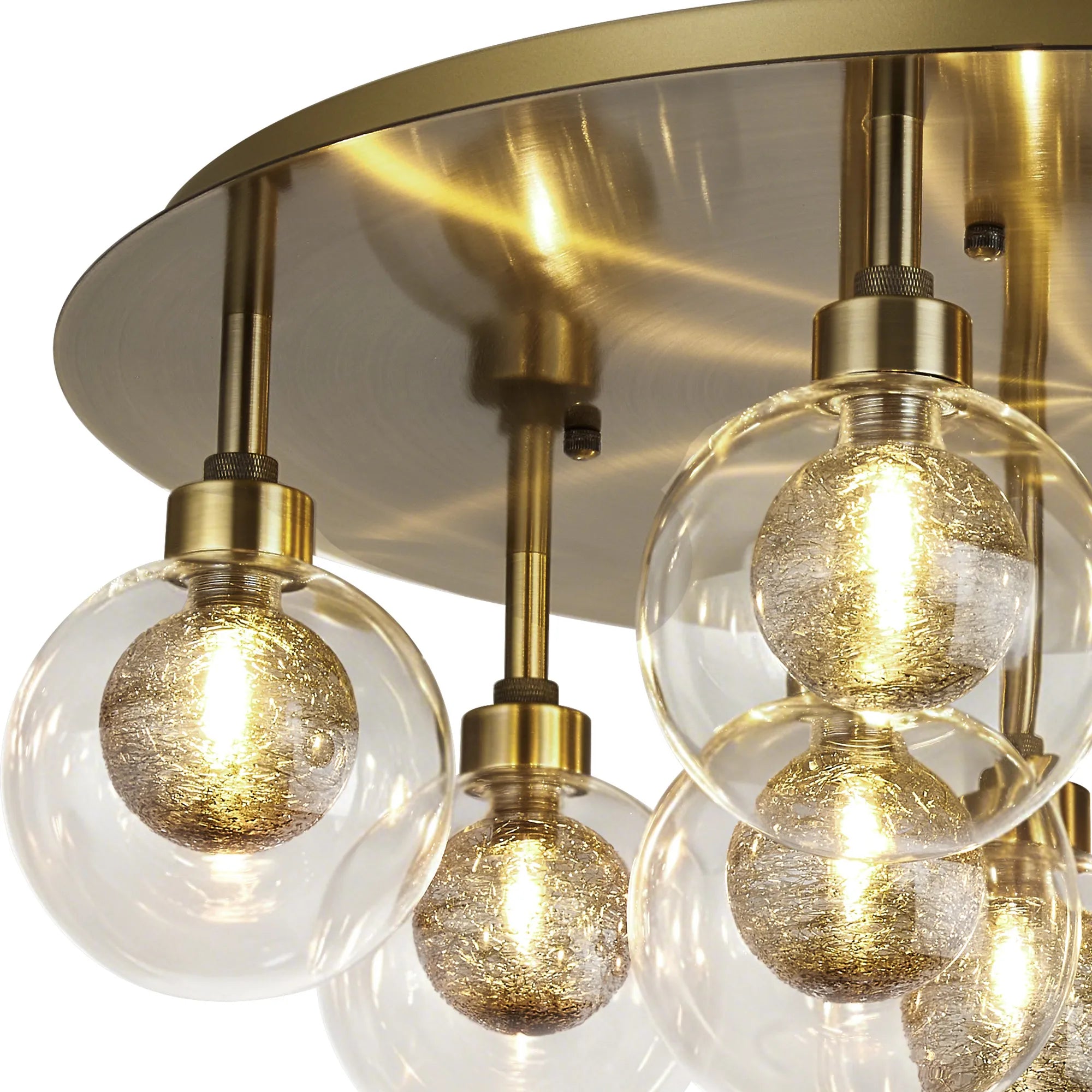 Cassis Round Flush Light- Various Finishes