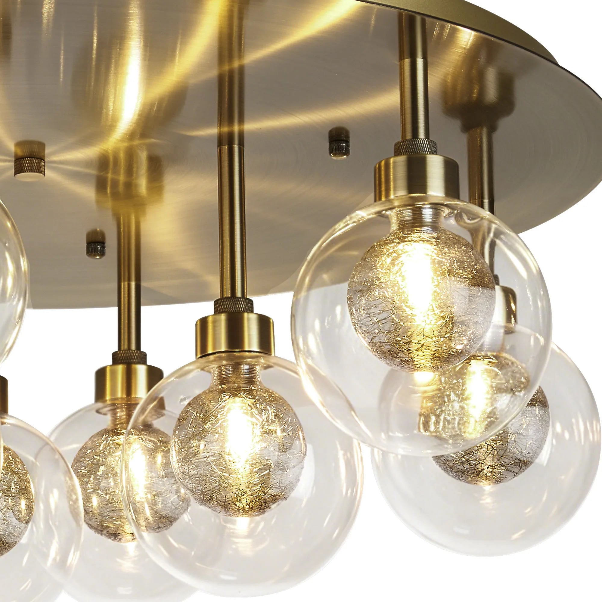 Cassis Round Flush Light- Various Finishes