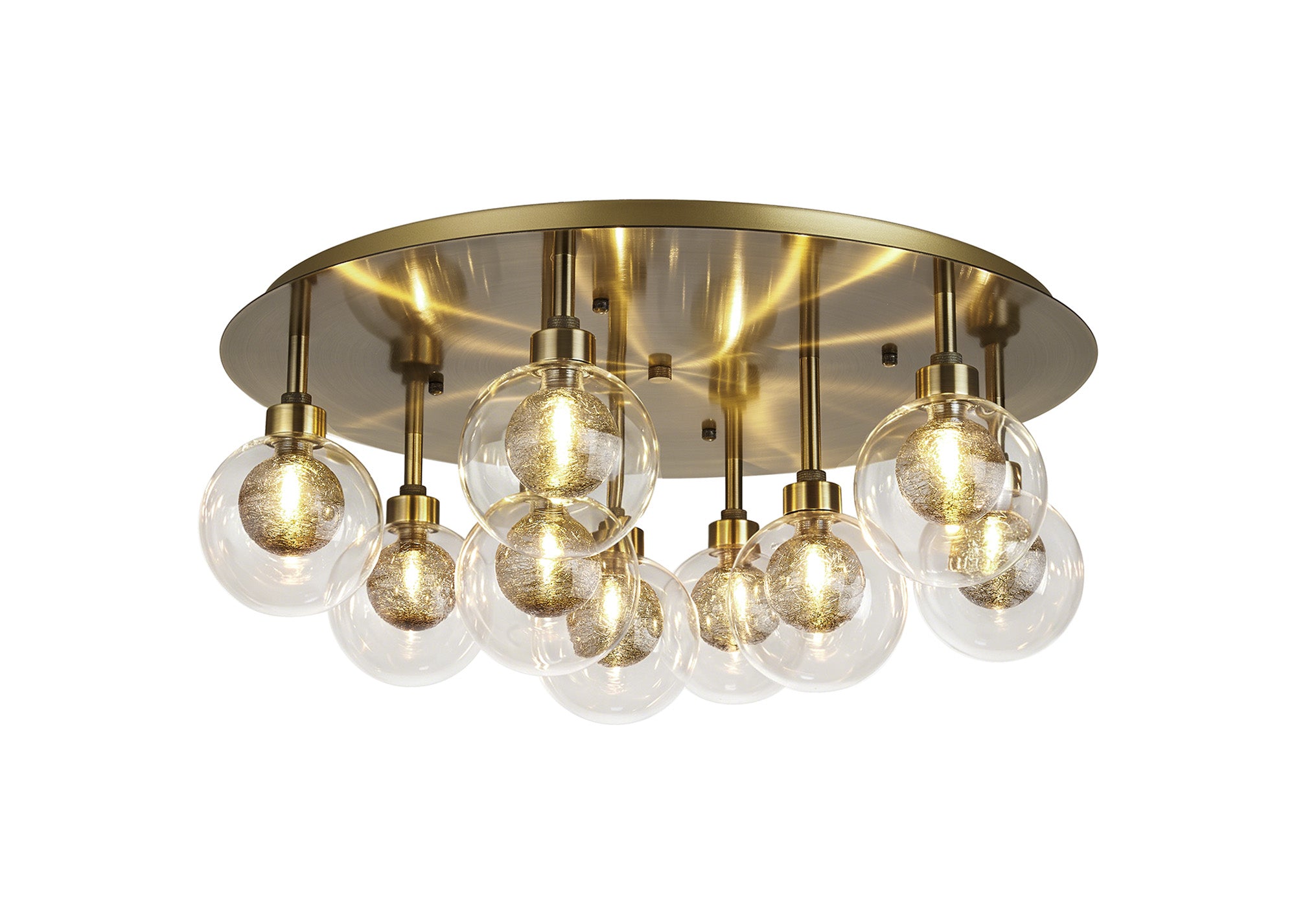 Cassis Round Flush Light- Various Finishes
