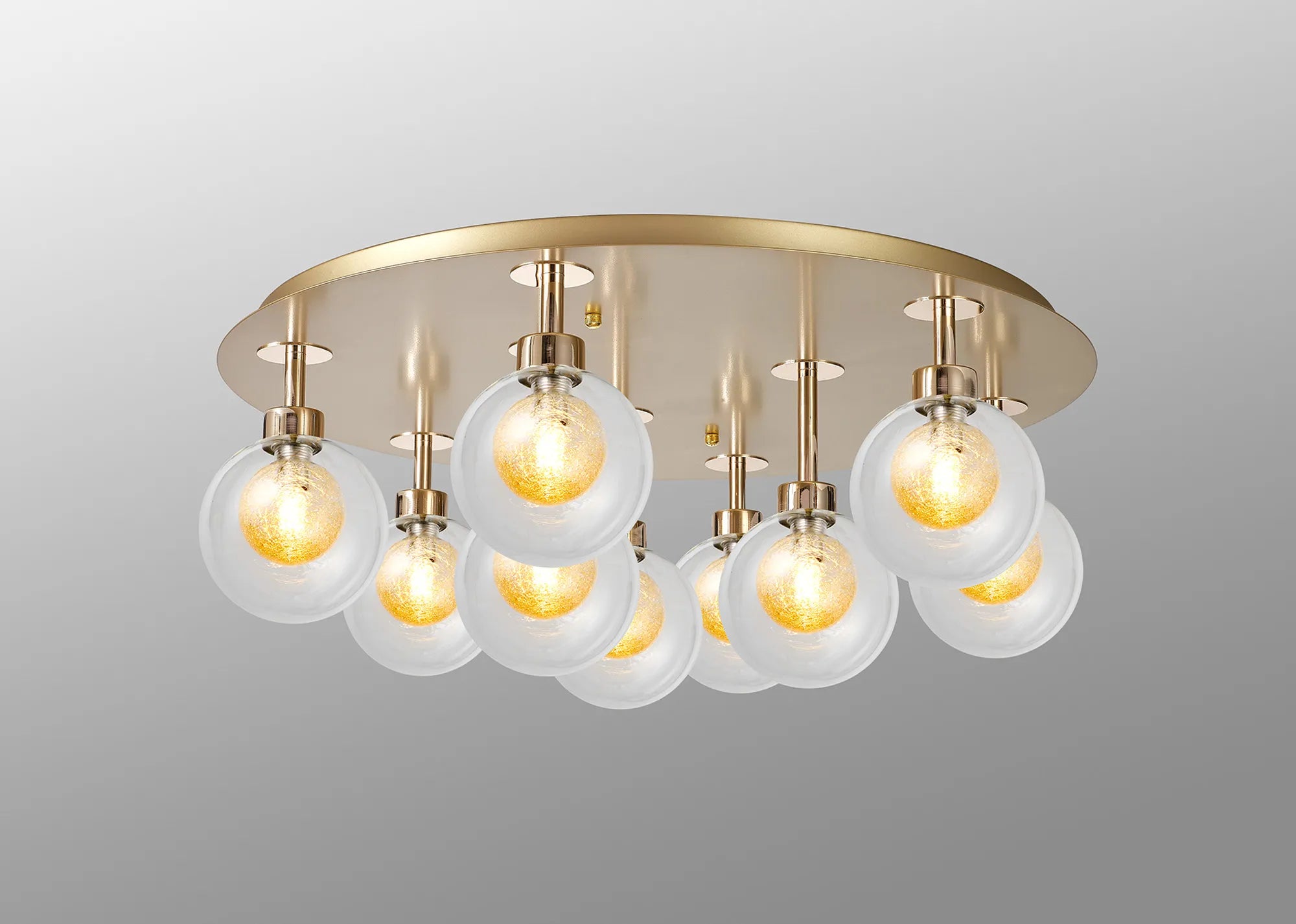 Cassis Round Flush Light- Various Finishes