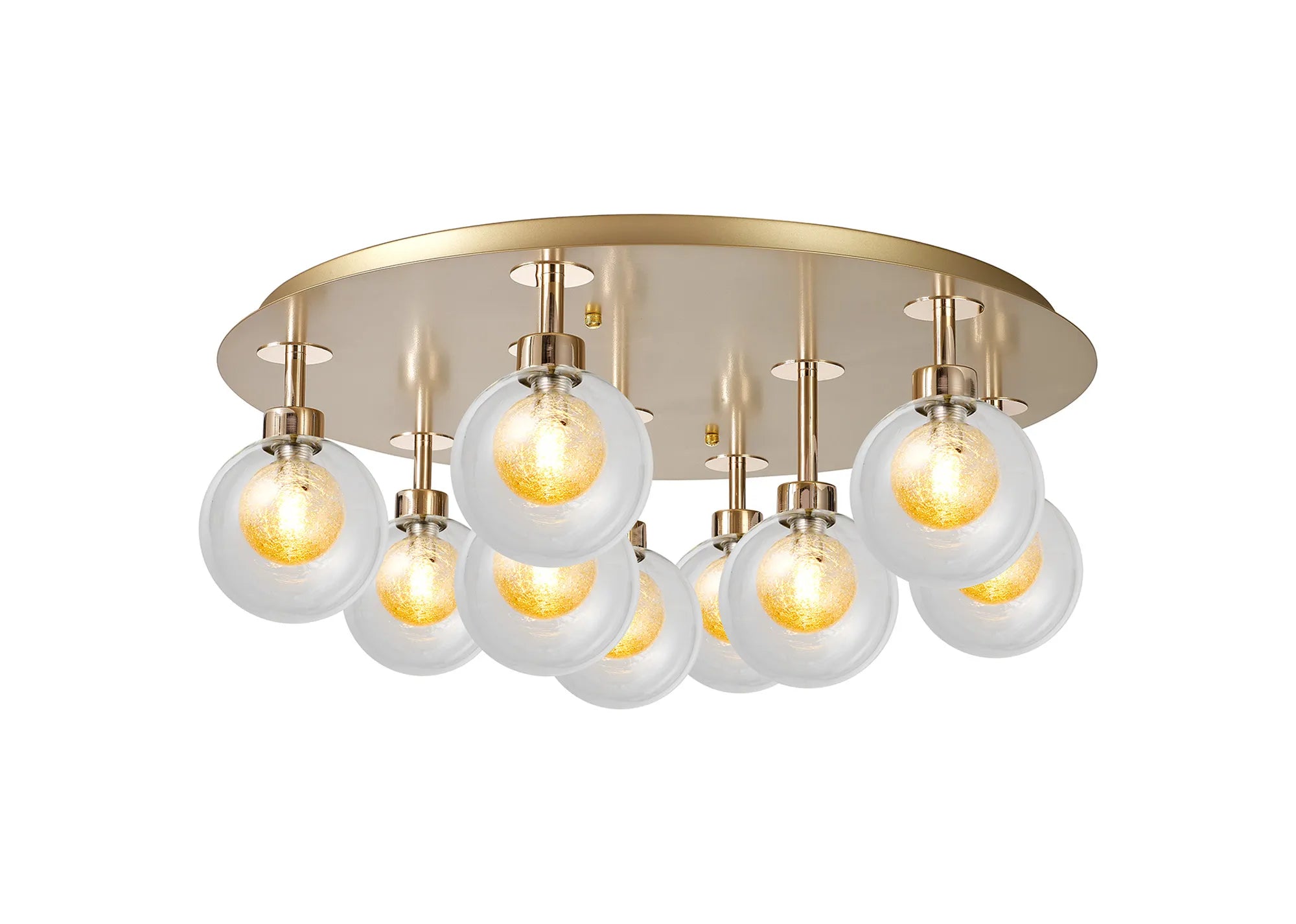 Cassis Round Flush Light- Various Finishes