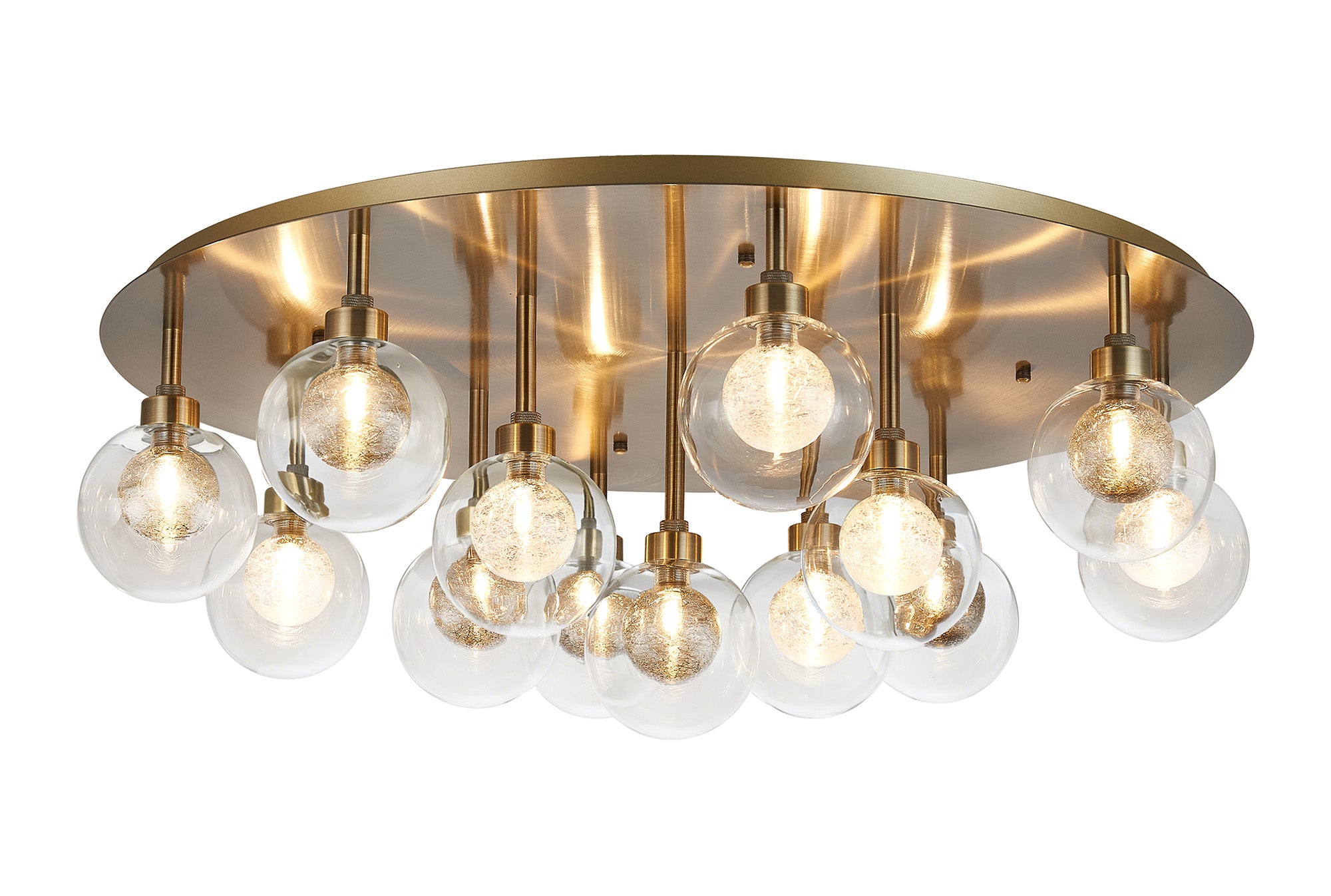 Cassis Round Flush Light- Various Finishes