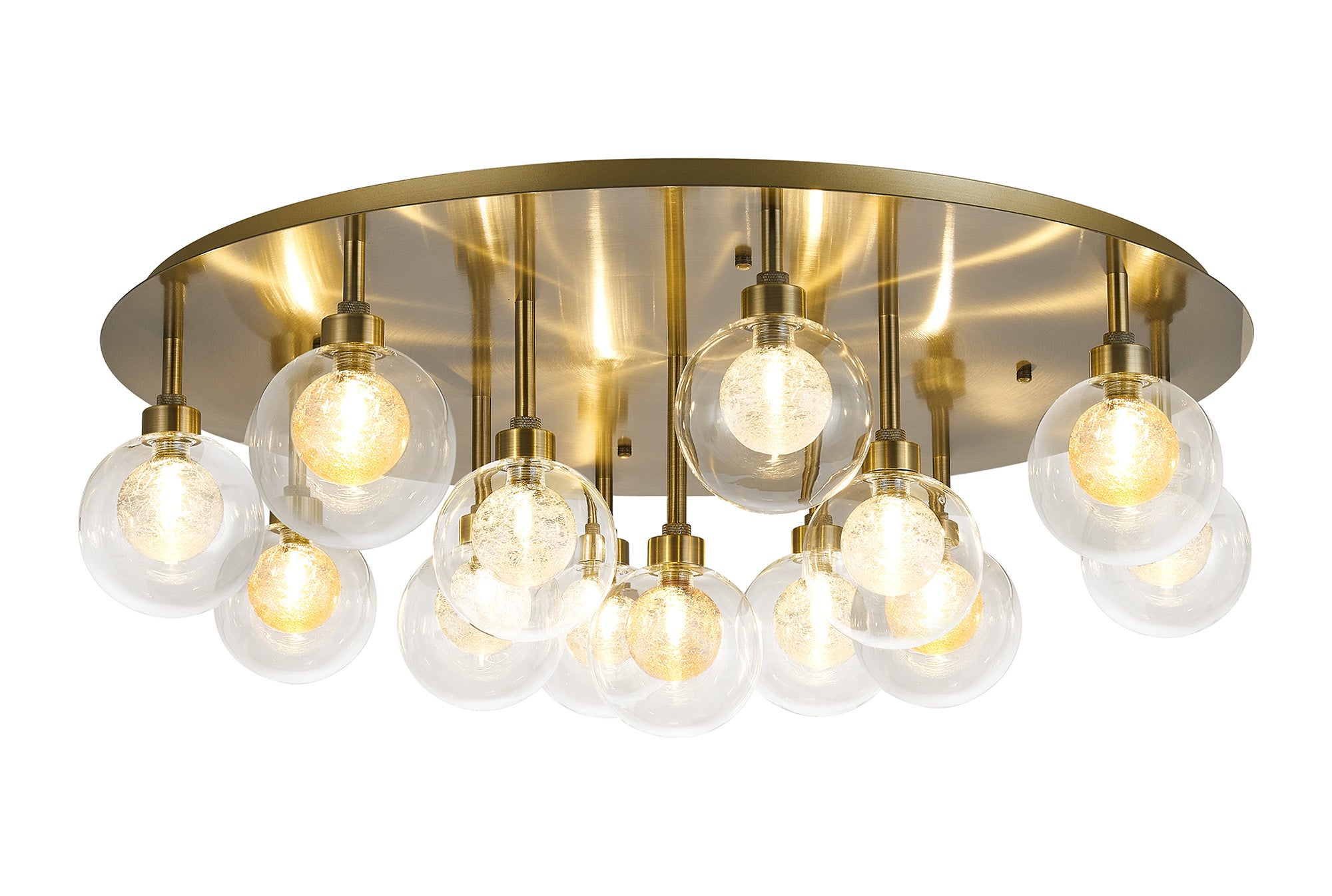 Cassis Round Flush Light- Various Finishes