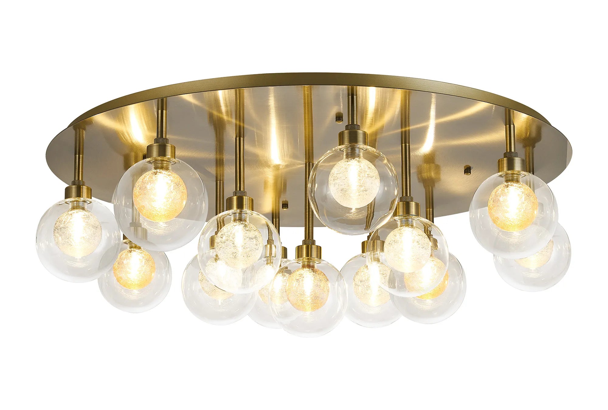 Cassis Round Flush Light- Various Finishes