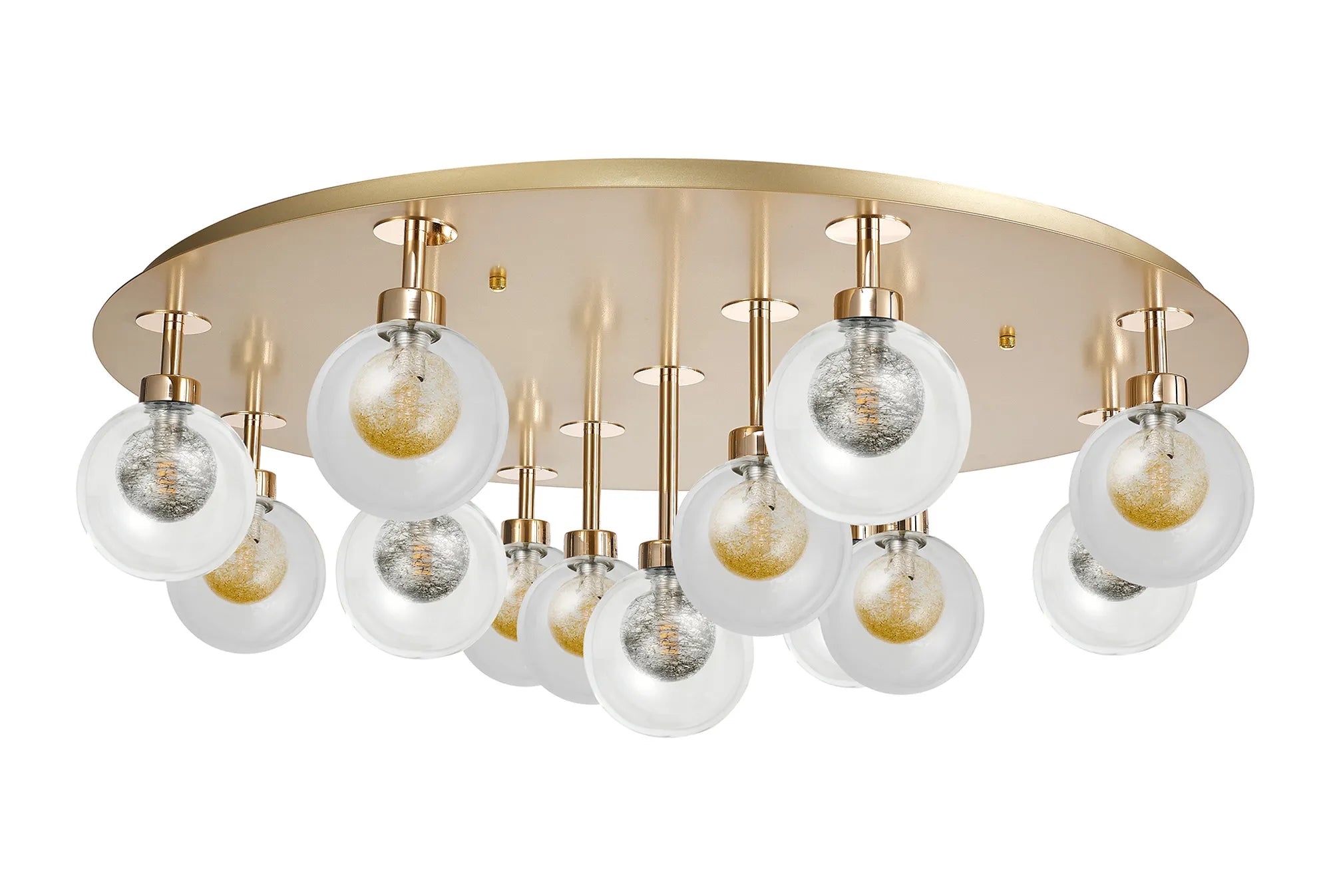 Cassis Round Flush Light- Various Finishes