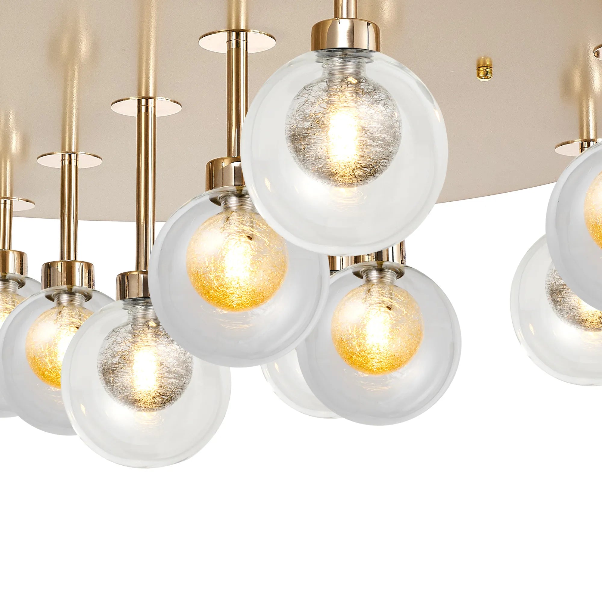 Cassis Round Flush Light- Various Finishes