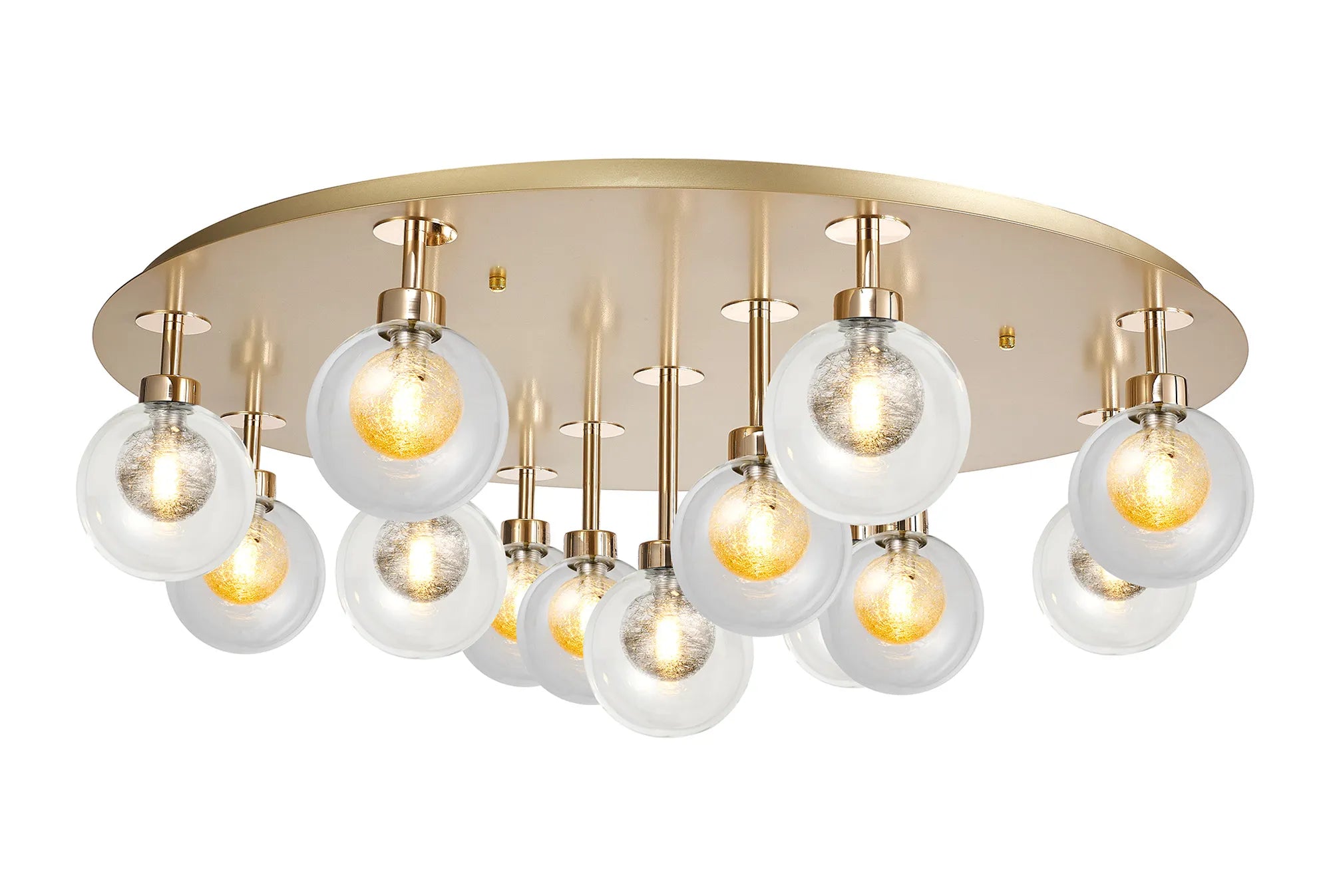 Cassis Round Flush Light- Various Finishes