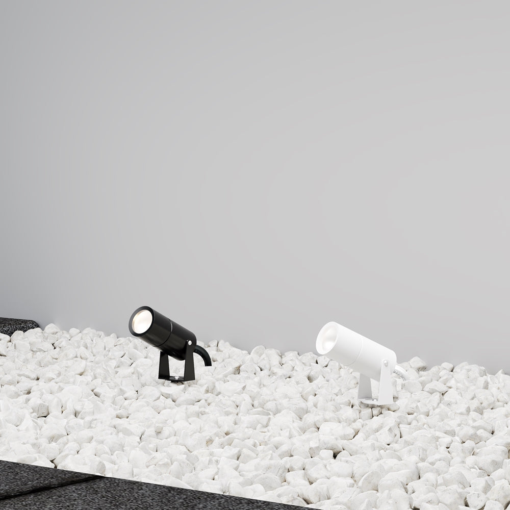 Bern Ground Spotlights/ Spike Lights IP65- Black/White Finishes