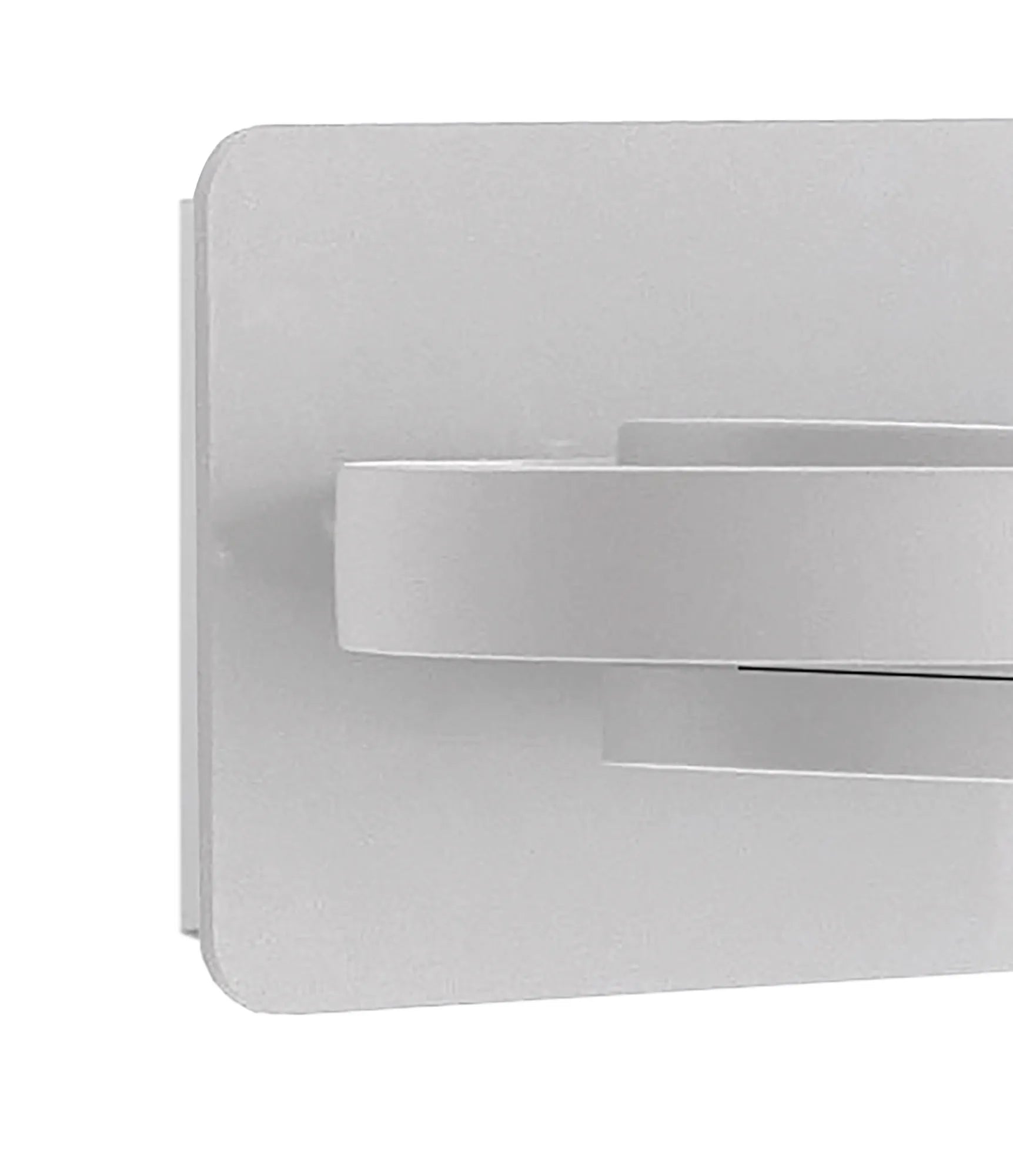 Iguazu 1/2Lt Wall Lamp- Anthracite/ White Finishes